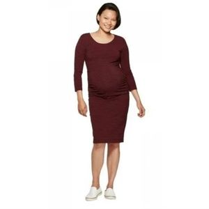Isabel Maternity Midi Dress